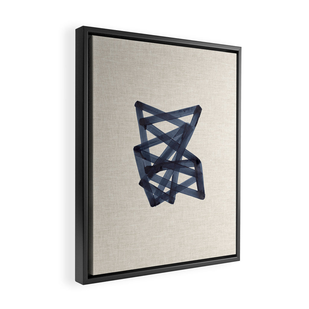 Clever Fox Framed Canvas Print Gallery Image 2
