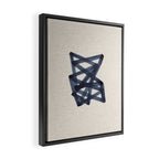 Clever Fox Framed Canvas Print Gallery Image 2