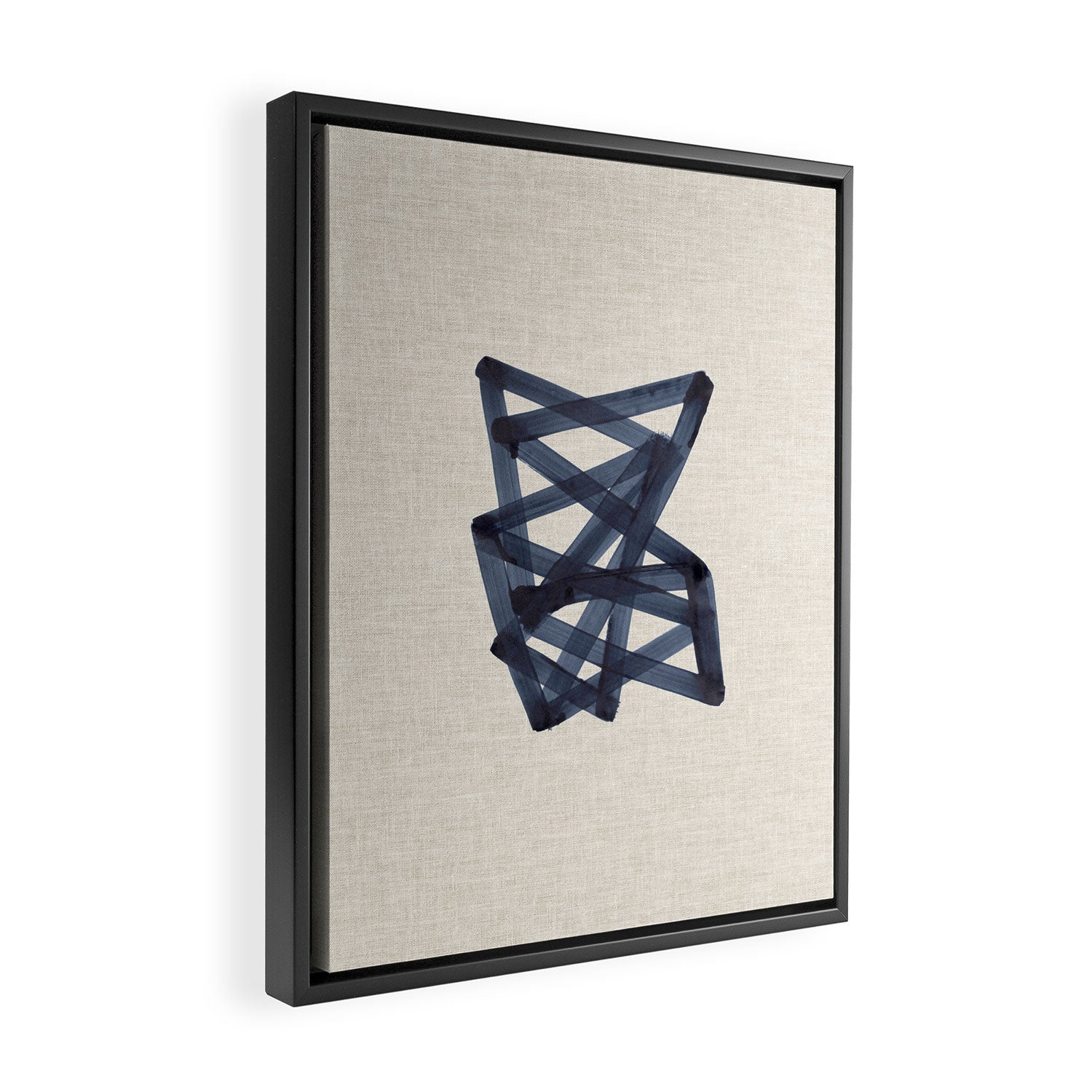 Clever Fox Framed Canvas Print Gallery Image 2