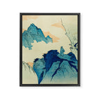Climbing a mountain in Liuzhou Totoya Hokkei Japanese, 1780-1850  Framed Canvas Print Gallery Image 6