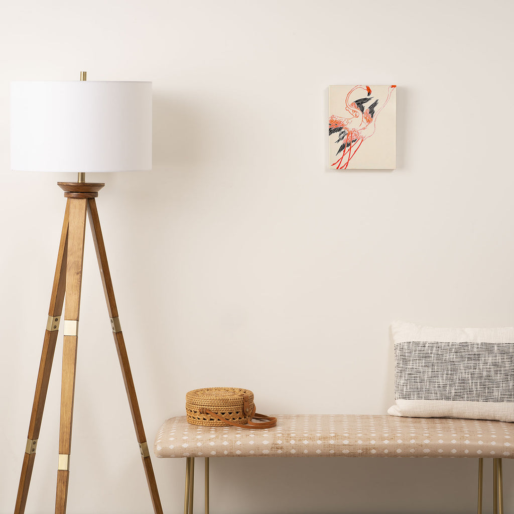 Cocorico cover 1900 Two Pink Flamingos Canvas Print Gallery Image 2
