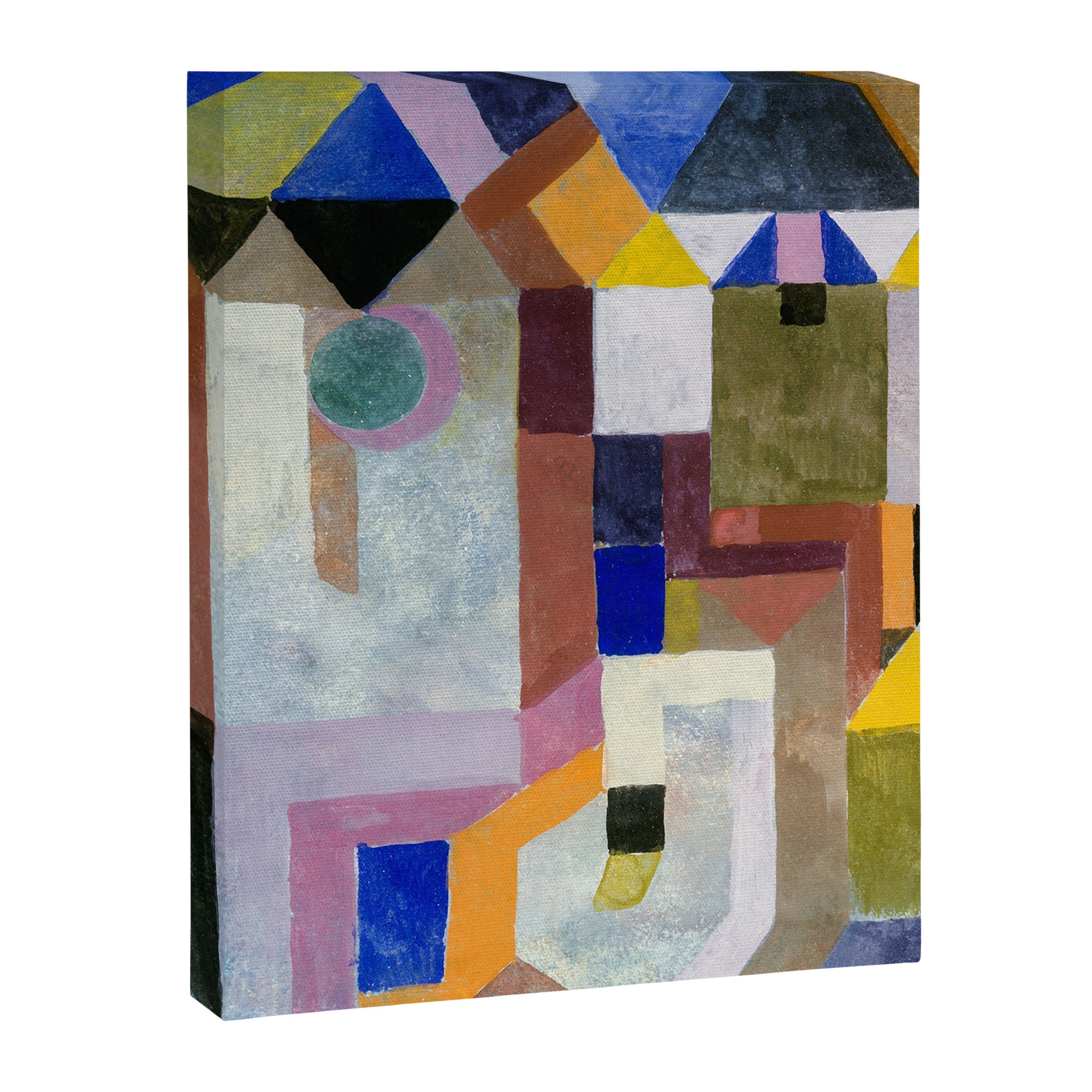 Colourful Architecture By Paul Klee  Canvas Print Gallery Image 6