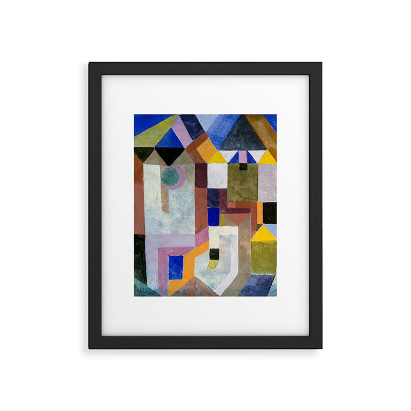 Colourful Architecture By Paul Klee  Framed Art Print Gallery Image 5