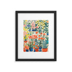 Colourful Flower Nursery Framed Art Print Gallery Image 5