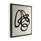 Converging Orbit Framed Canvas Print Gallery Image 2