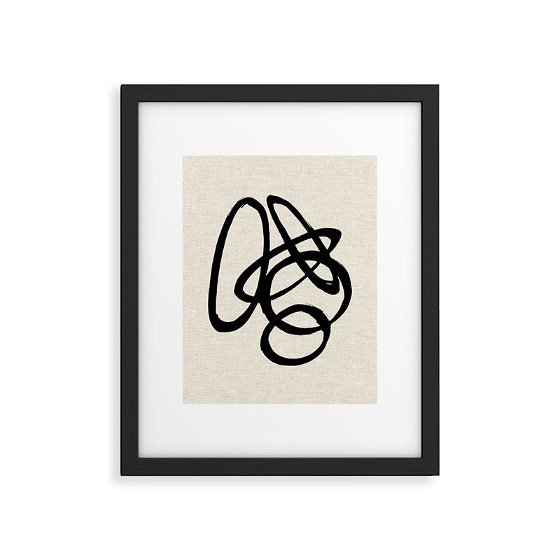 Converging Orbit Framed Art Print Gallery Image 5