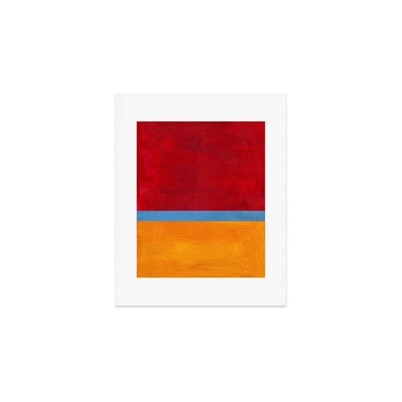 Corduroy Blue  Art Print Gallery Image 1