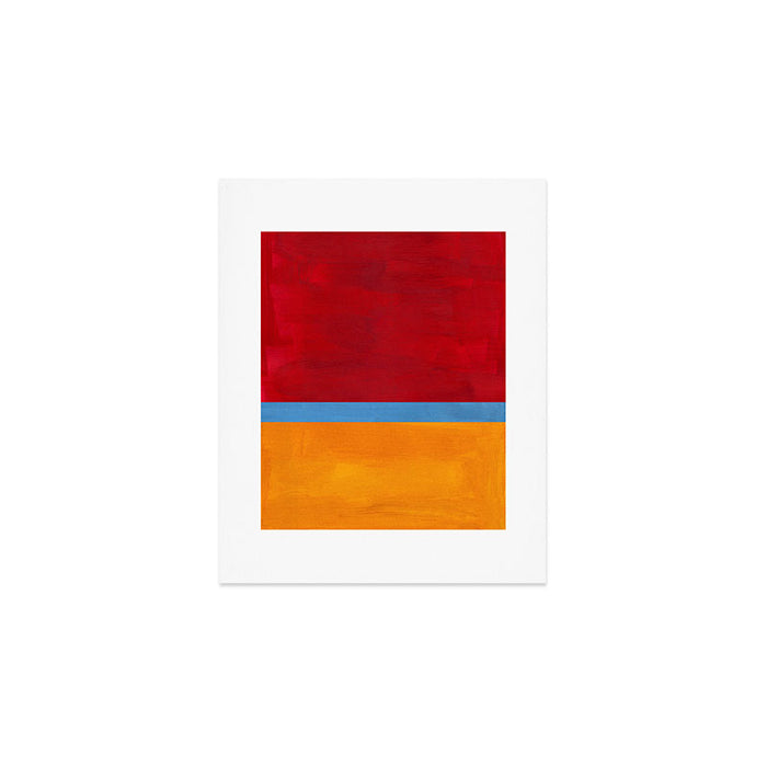 Corduroy Blue  Art Print Gallery Image 1