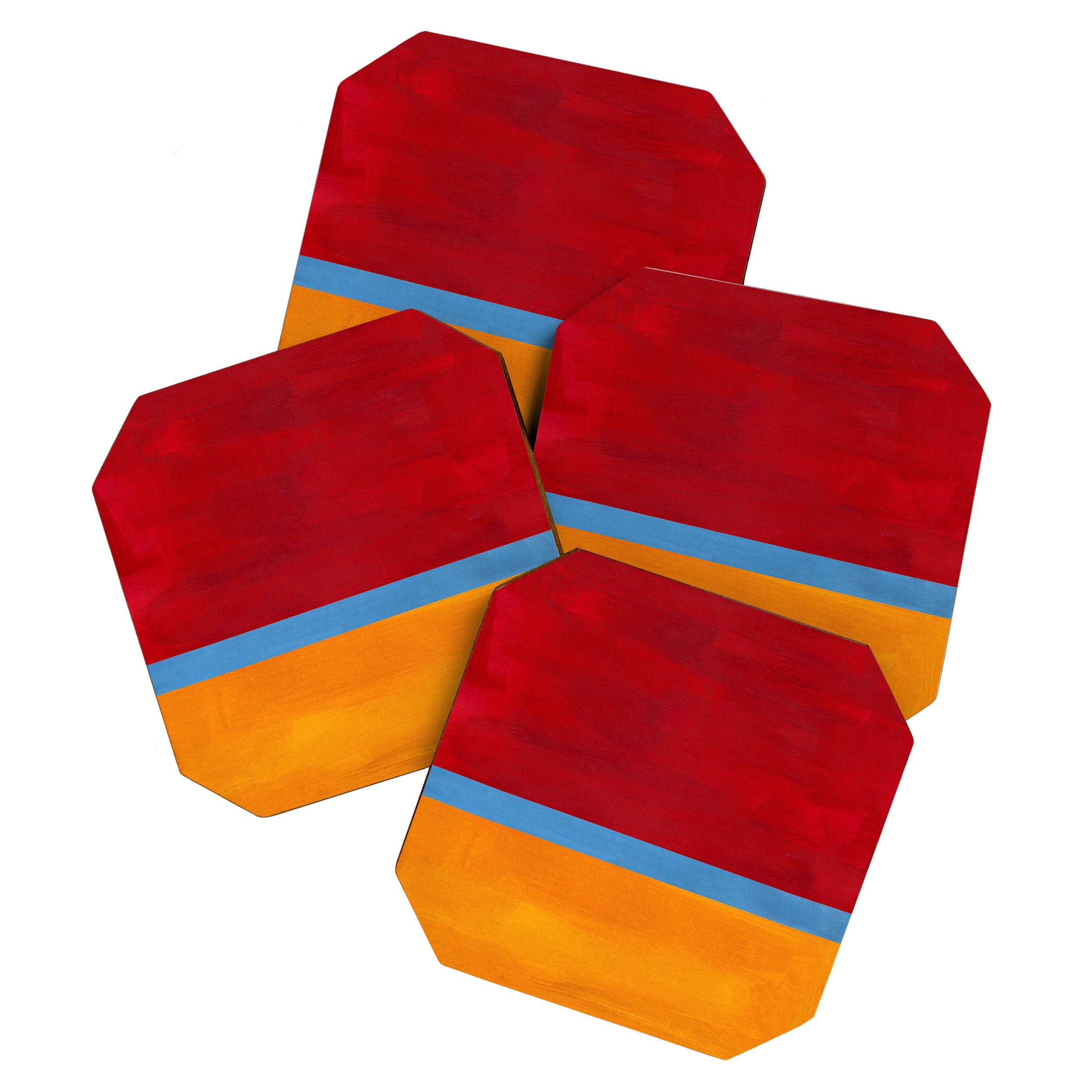 Corduroy Blue  Coaster Gallery Image 1