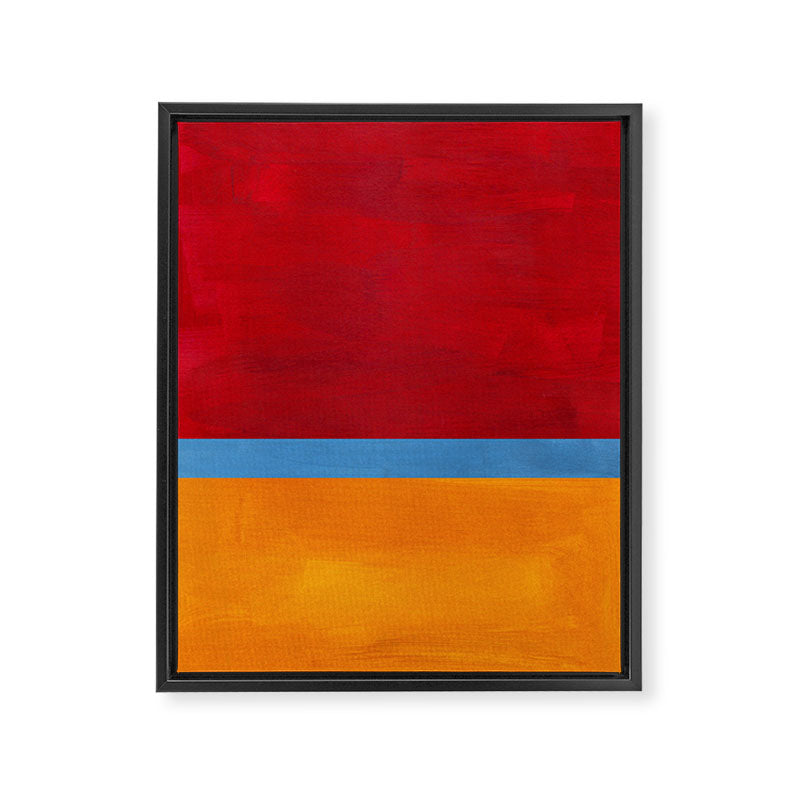 Corduroy Blue  Framed Canvas Print Gallery Image 6
