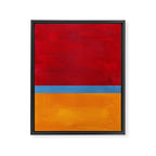 Corduroy Blue  Framed Canvas Print Gallery Image 6