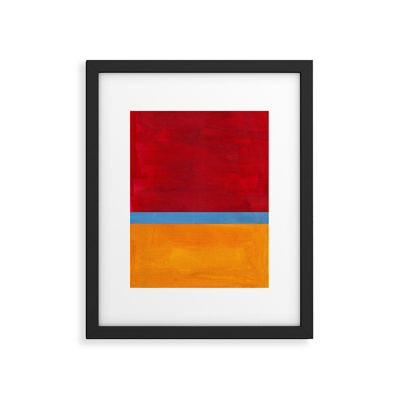 Corduroy Blue  Framed Art Print Gallery Image 5