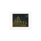 Corfe Castle, Dorset by John Inigo Richards Antique Oil Painting  Art Print Gallery Image 1
