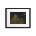 Corfe Castle, Dorset by John Inigo Richards Antique Oil Painting  Framed Art Print Gallery Image 5