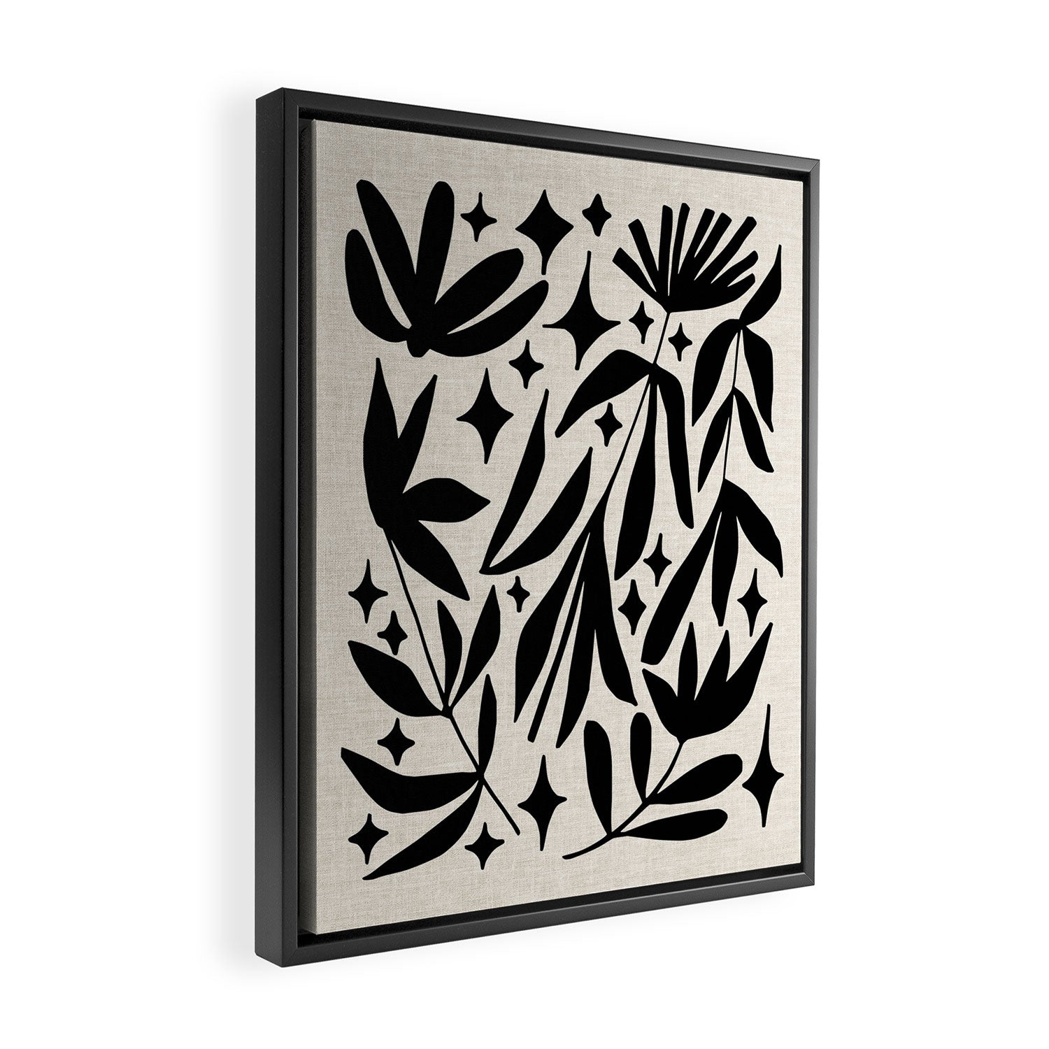 Cosmic Bloom Framed Canvas Print Gallery Image 2