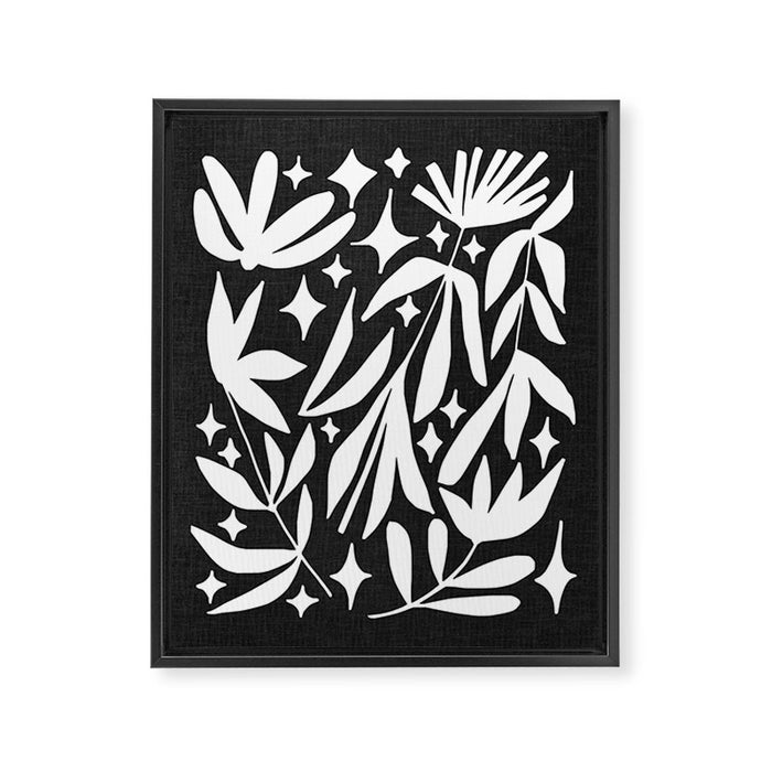 Cosmic Bloom ii Framed Canvas Print Gallery Image 1