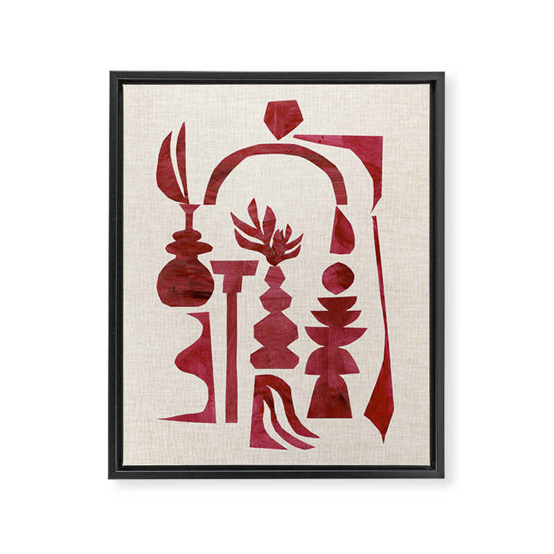 Crimson Arch  Framed Canvas Print Gallery Image 6