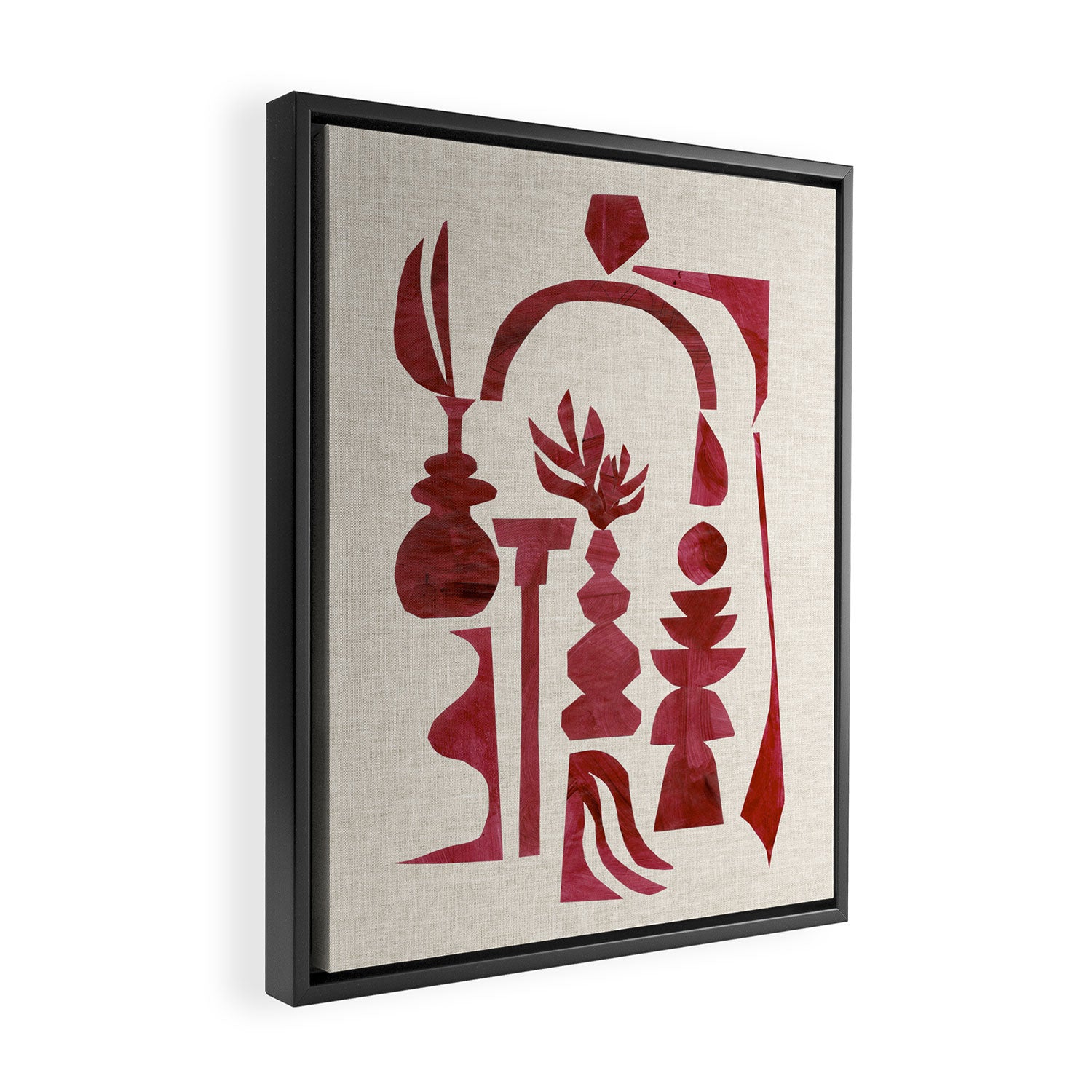 Crimson Arch  Framed Canvas Print Gallery Image 2