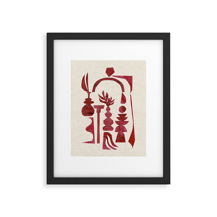 Crimson Arch  Framed Art Print Gallery Image 1