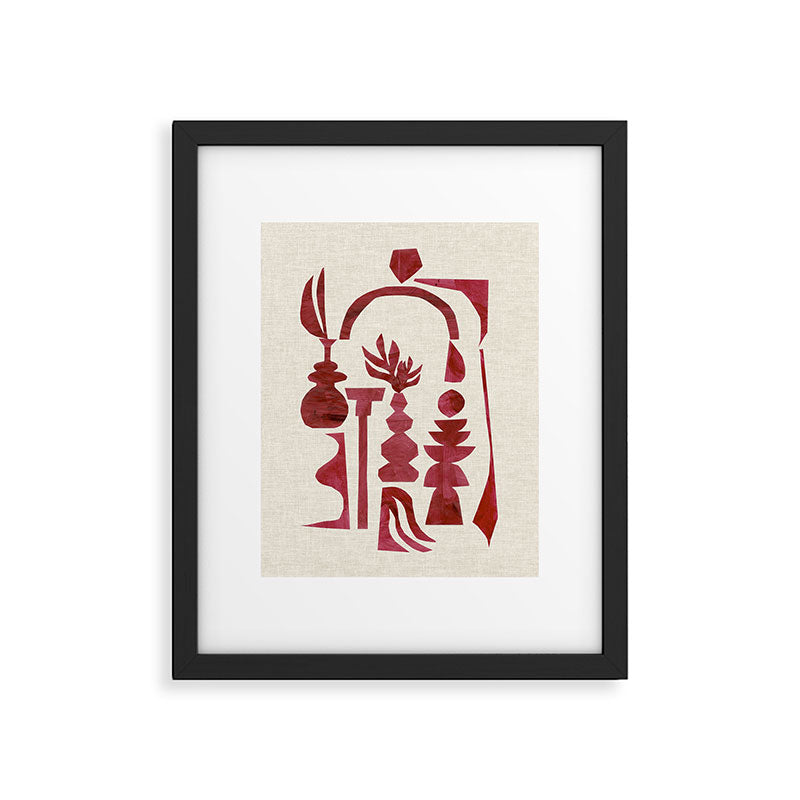 Crimson Arch  Framed Art Print Gallery Image 4