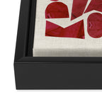 Crimson Ascend Framed Canvas Print Gallery Image 3
