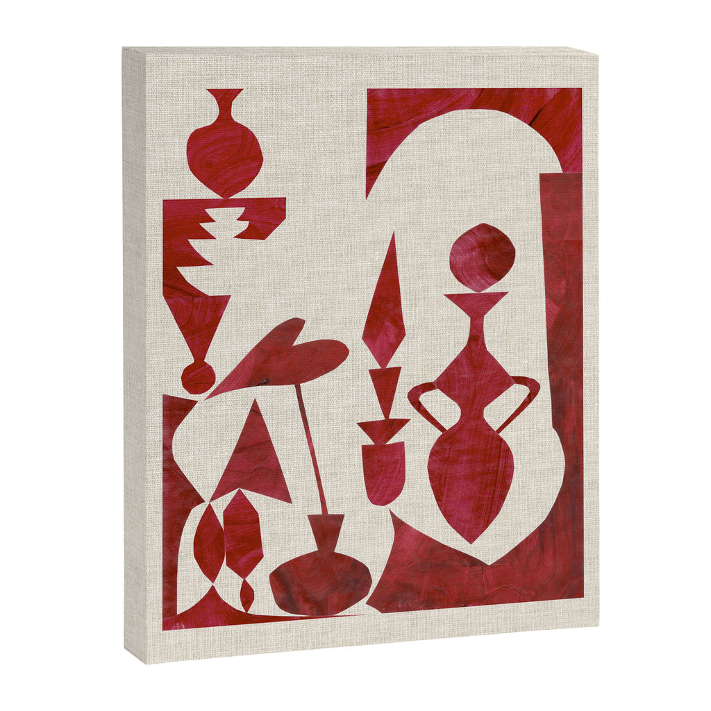 CRIMSON CABINET Canvas Print Gallery Image 6