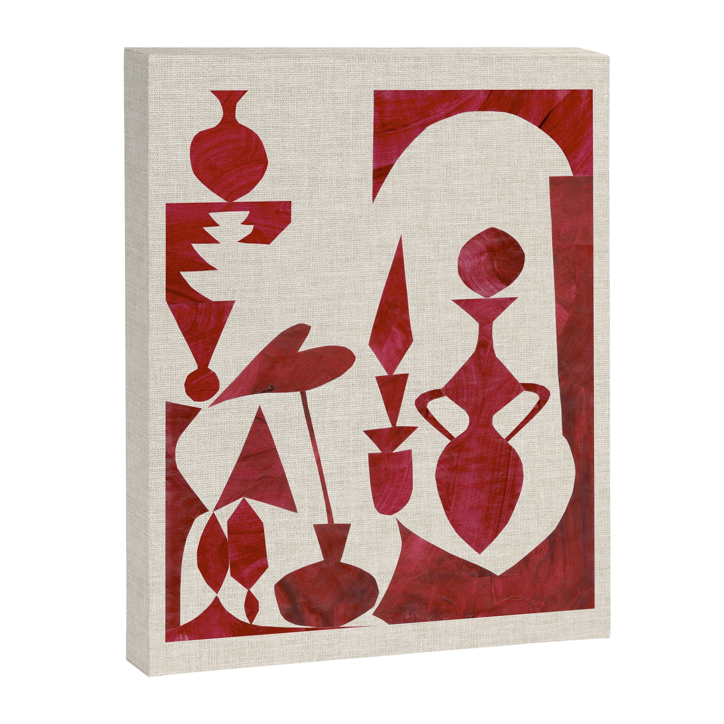 CRIMSON CABINET Canvas Print Gallery Image 6