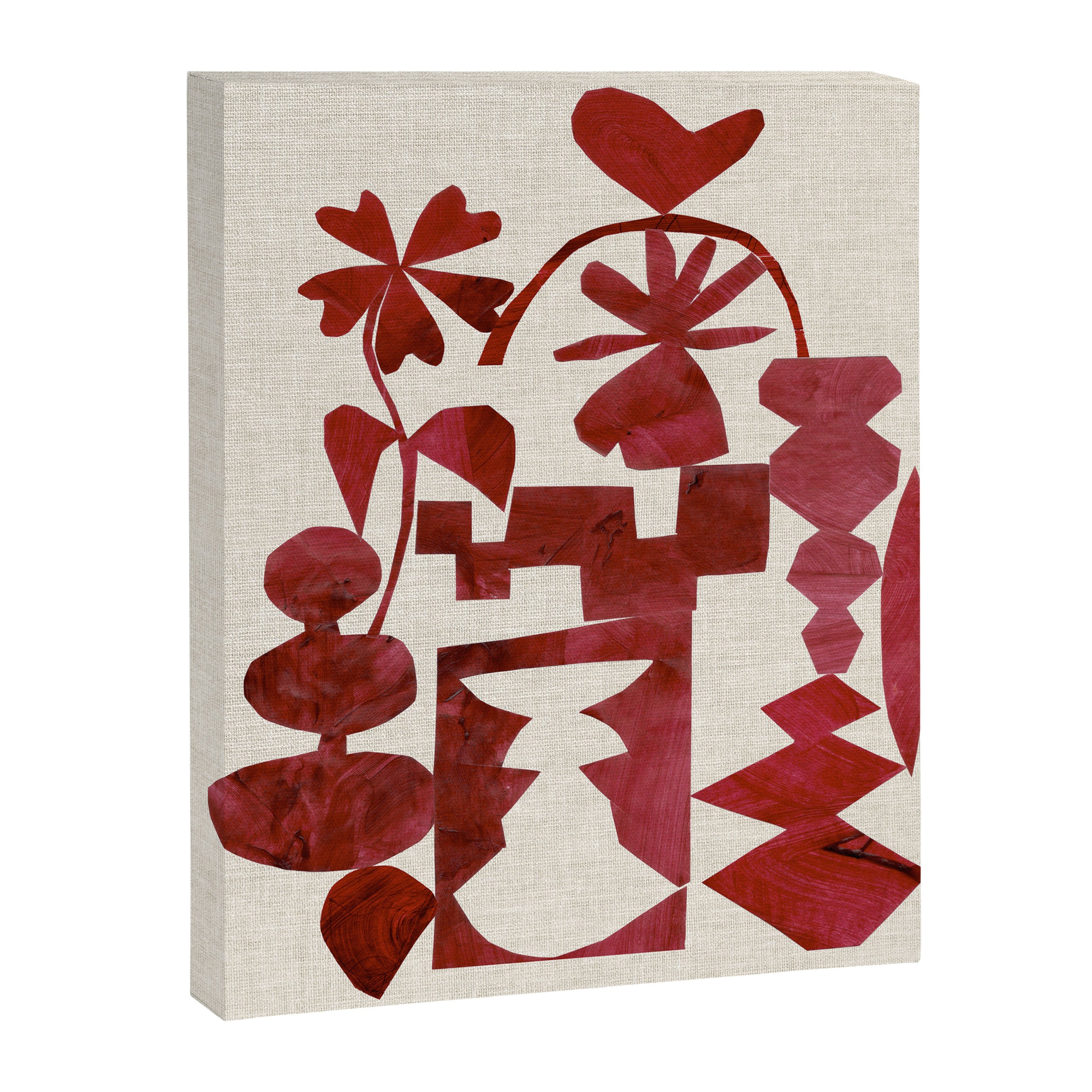 Crimson Diamond Canvas Print Gallery Image 6