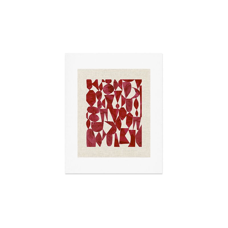 CRIMSON RUBY Art Print Gallery Image 1