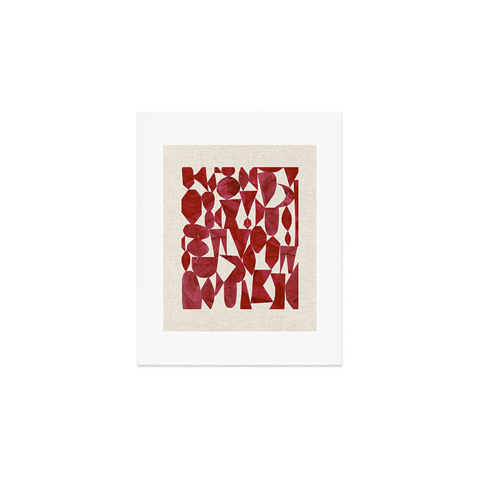 CRIMSON RUBY Art Print Gallery Image 1