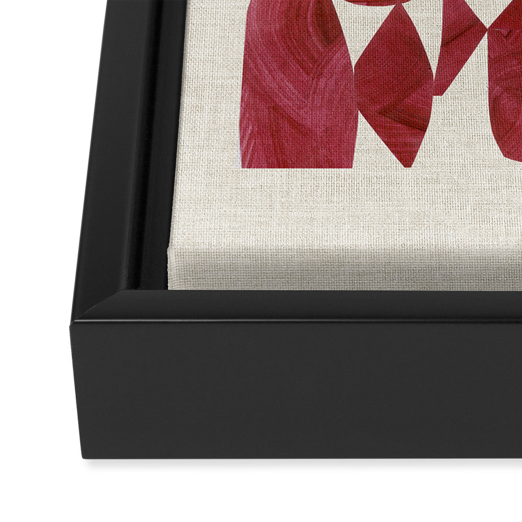 CRIMSON RUBY Framed Canvas Print Gallery Image 3
