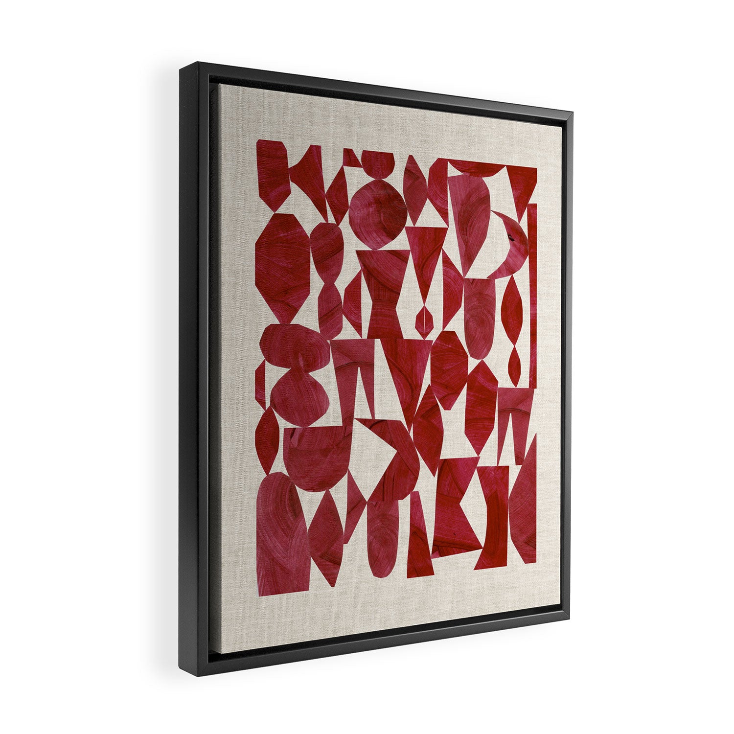 CRIMSON RUBY Framed Canvas Print Gallery Image 2