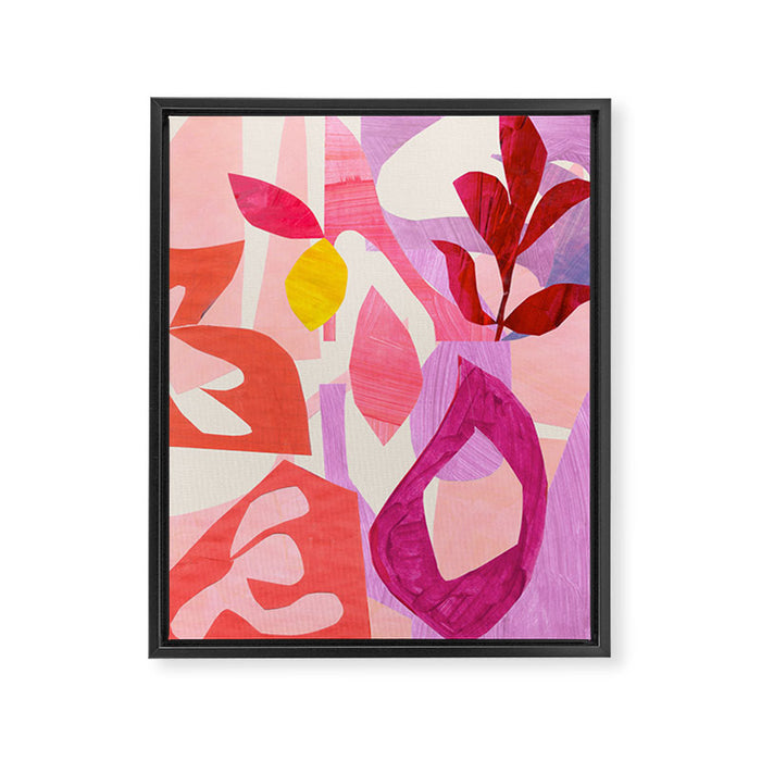 Crimson Spring Framed Canvas Print Gallery Image 1