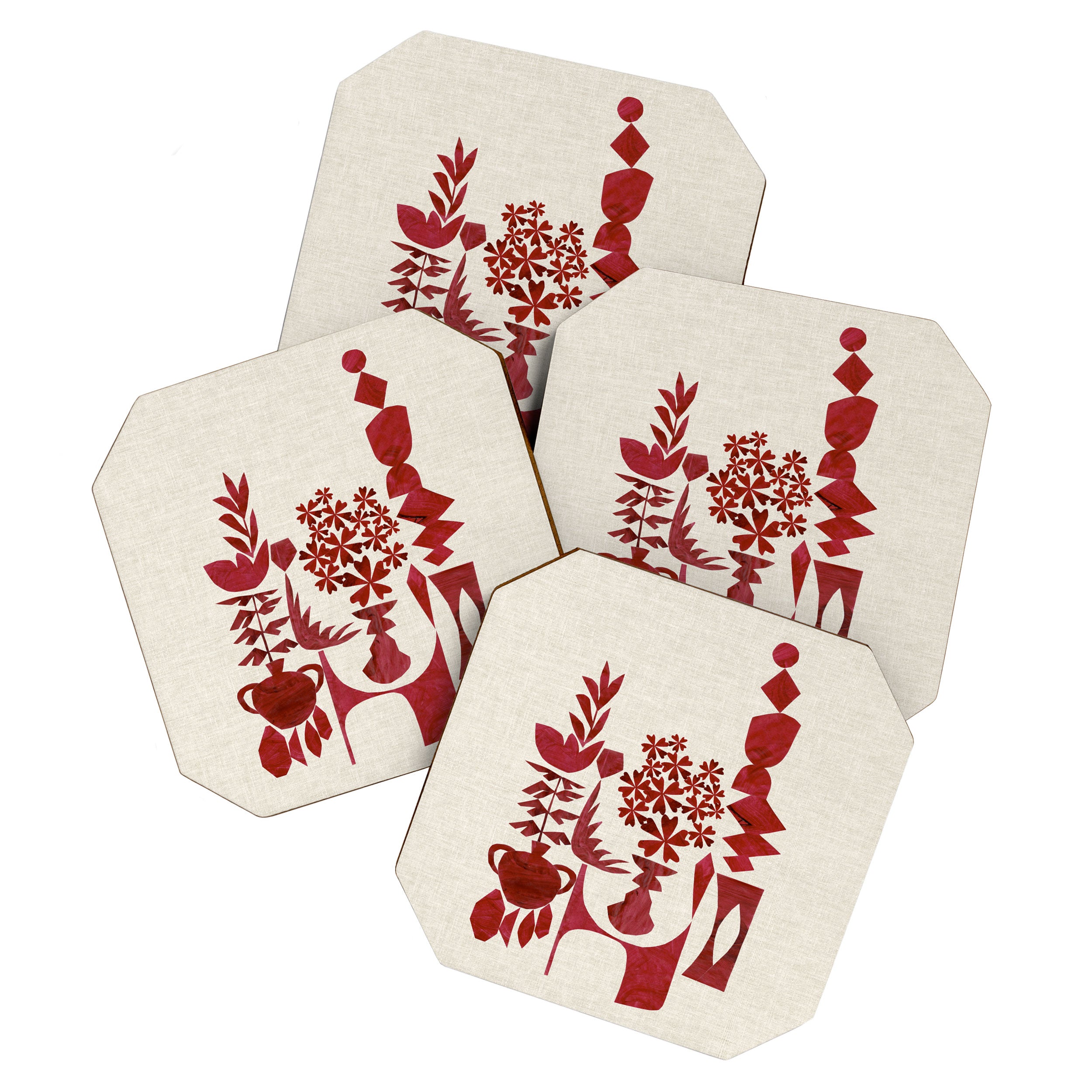 Crimson Window Sill Coaster Gallery Image 1