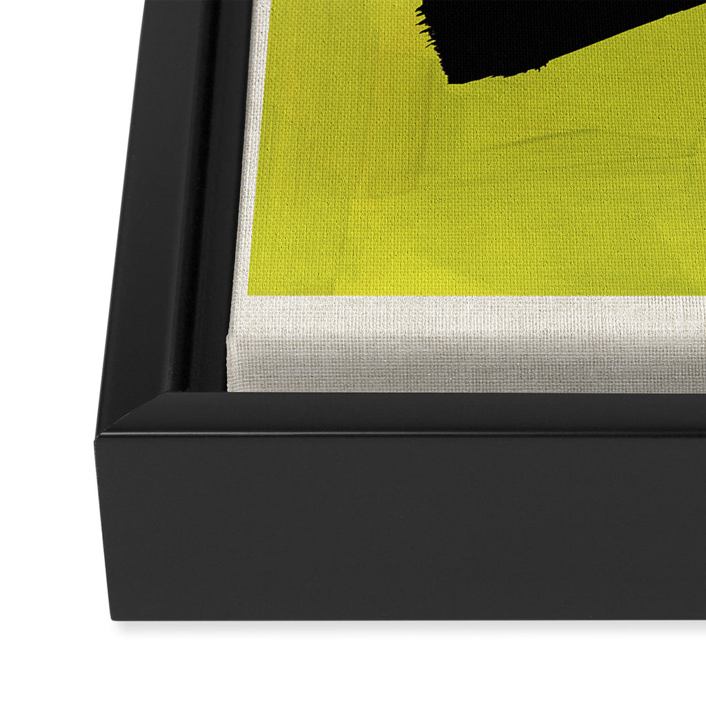Cut Lime Framed Canvas Print Gallery Image 3