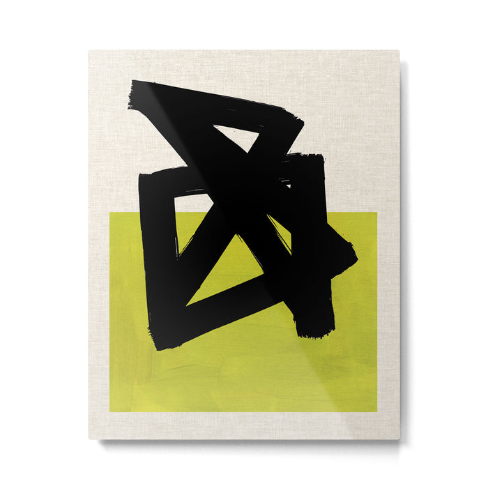 Cut Lime Metal Print Gallery Image 1