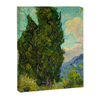 Cypresses Oil Painting Landscape Vincent van Gogh Canvas Print Gallery Image 6