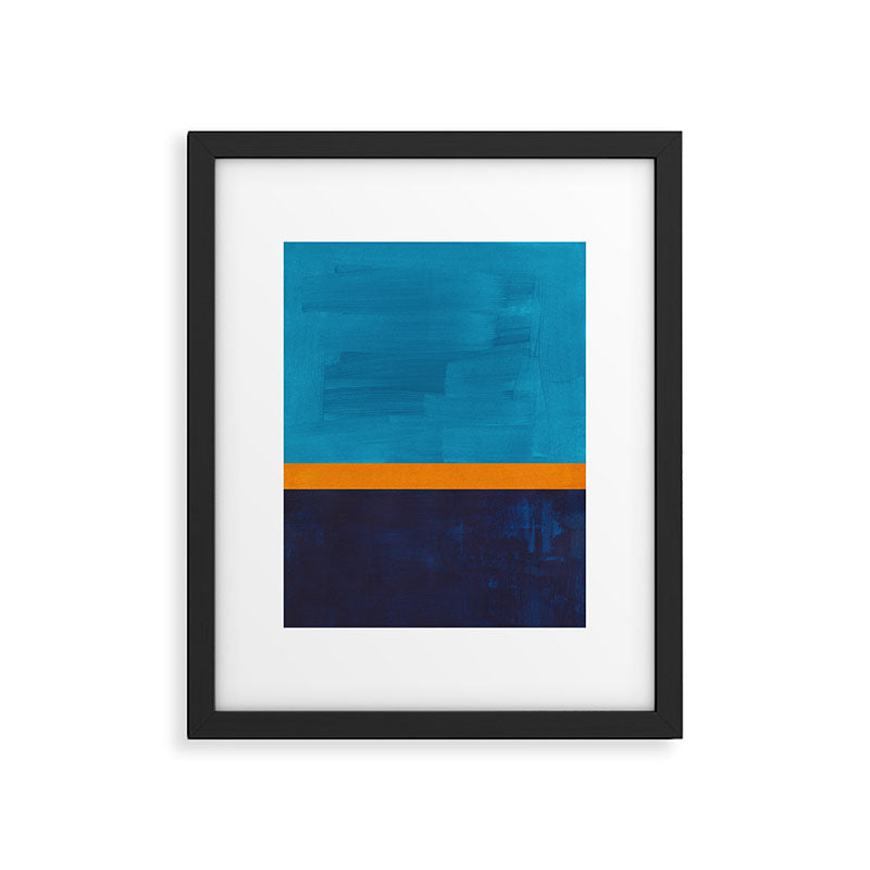 Deep Blue Sea Sun  Framed Art Print Gallery Image 5