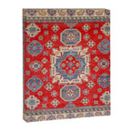 Diamond Eyes Kazak Persian Handmade Rug Canvas Print Gallery Image 8