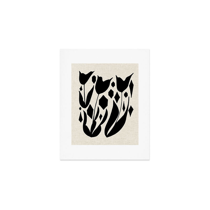 Diamond Tulips Art Print Gallery Image 1
