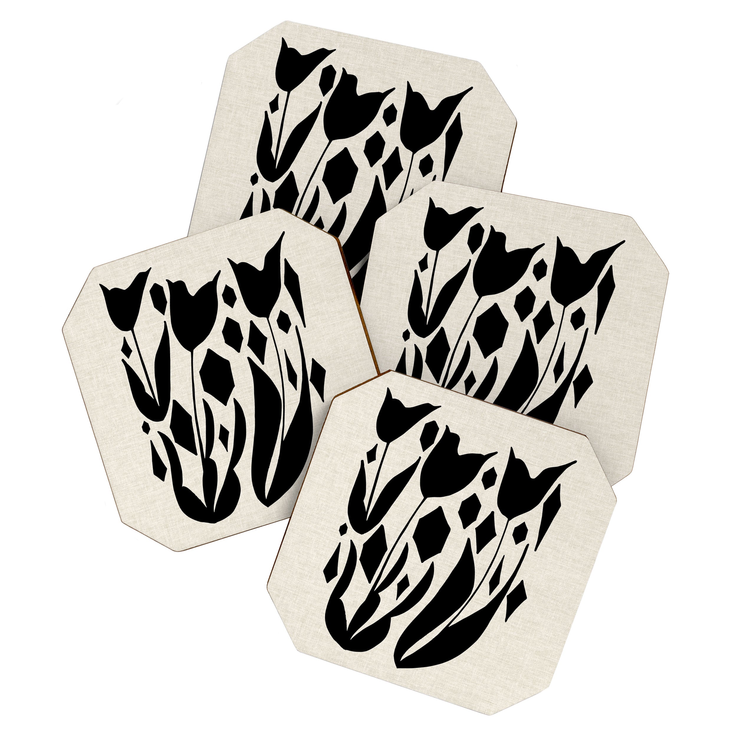Diamond Tulips Coaster Gallery Image 1