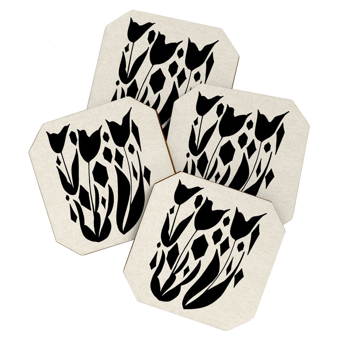 Diamond Tulips Coaster Gallery Image 1