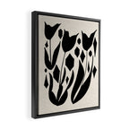 Diamond Tulips Framed Canvas Print Gallery Image 2