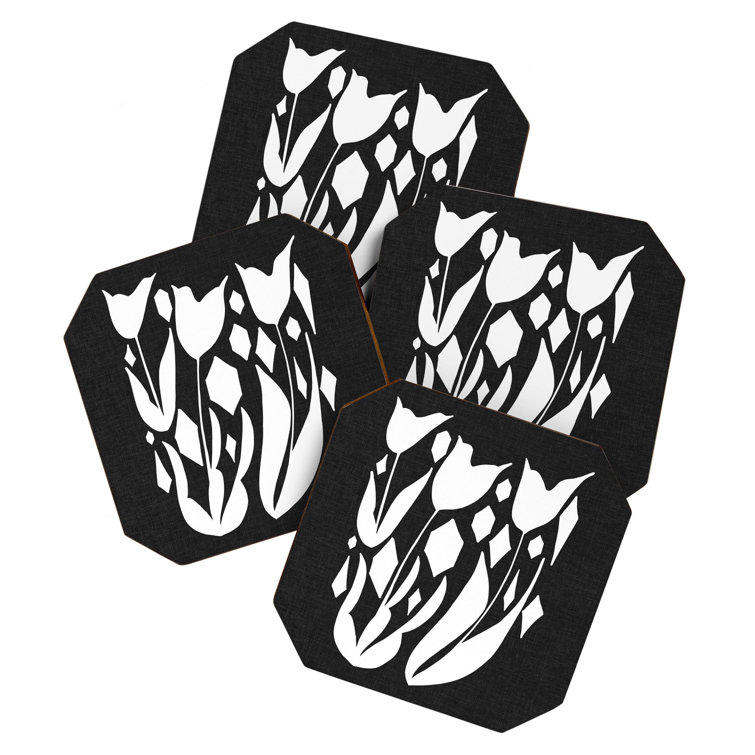 Diamond Tulips ii Coaster Gallery Image 1