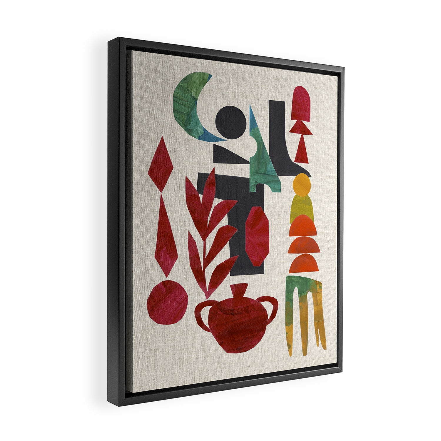 Distant Chime Framed Canvas Print Gallery Image 2