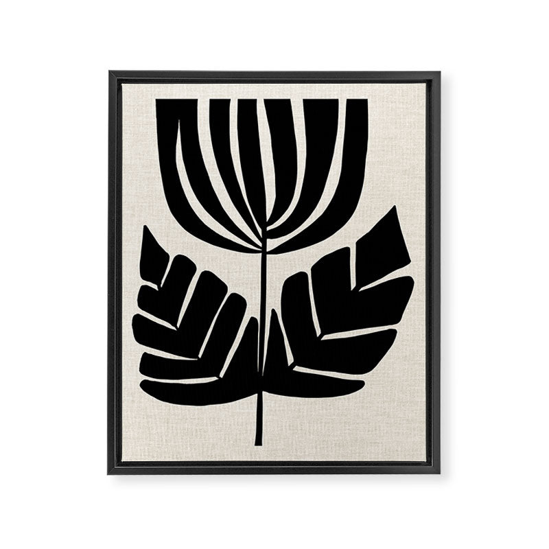 Double Leaf Bell Bloom Framed Canvas Print Gallery Image 6