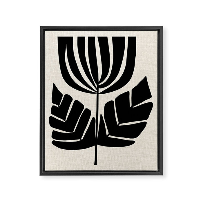 Double Leaf Bell Bloom Framed Canvas Print Gallery Image 1