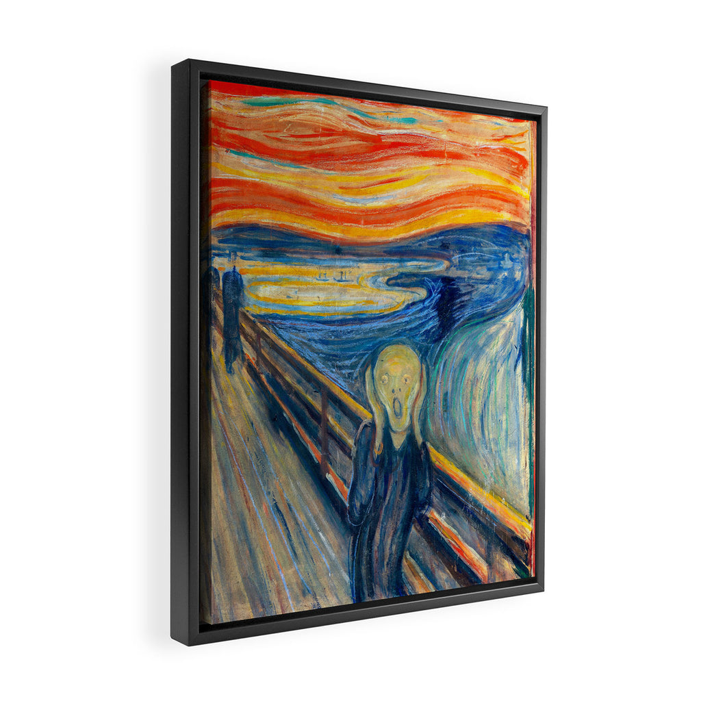 Edvard Munch The Scream Framed Canvas Print Gallery Image 2