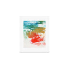 Ejaaz Haniff Colorful Abstract Acrylic Painting 'Storm In Paradise' Art Print Gallery Image 1