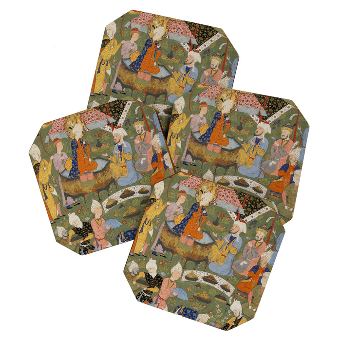 Falnama (Book of omens), Joseph Islamic Antique Art  Coaster Gallery Image 1